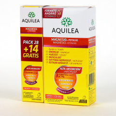 Aquilea Magnesio + Potasio 28 comprimidos efervescentes + 14 comprimidos de Regalo