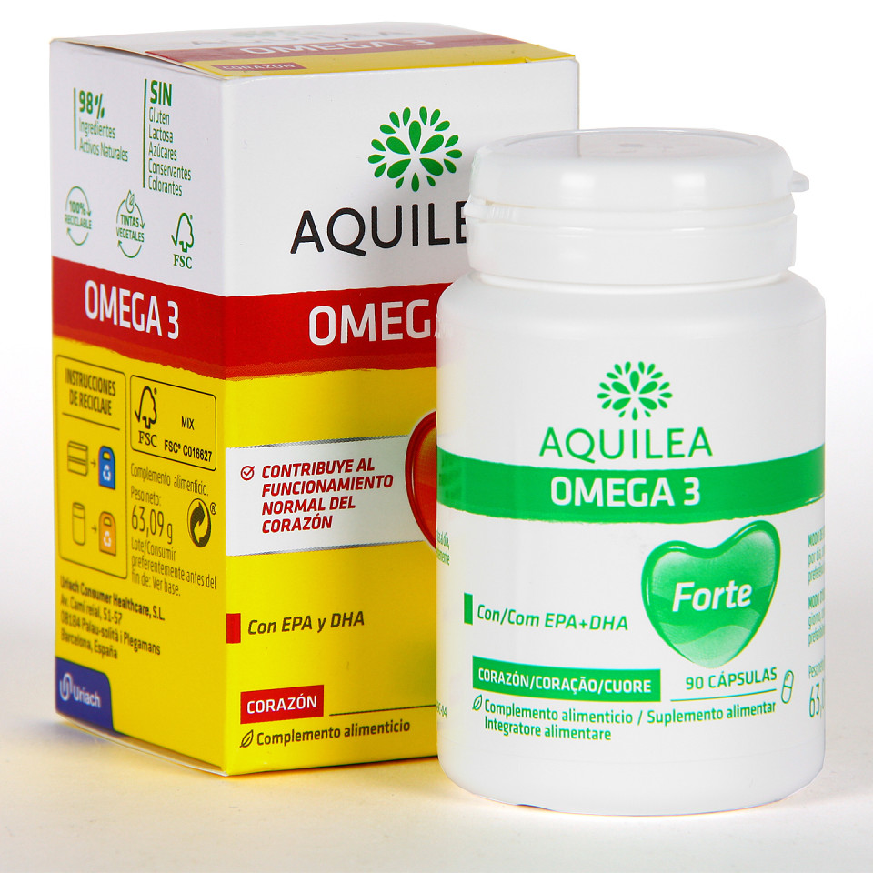 Aquilea Omega3 90 cápsulas gelatina Farmacia Jiménez