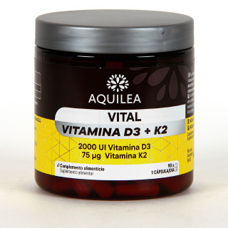 Aquilea Vital Vitamina D3 + K2 90 Cápsulas