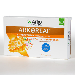 ArkoReal Vitadefensas Vitalidad e Inmunidad 20 ampollas
