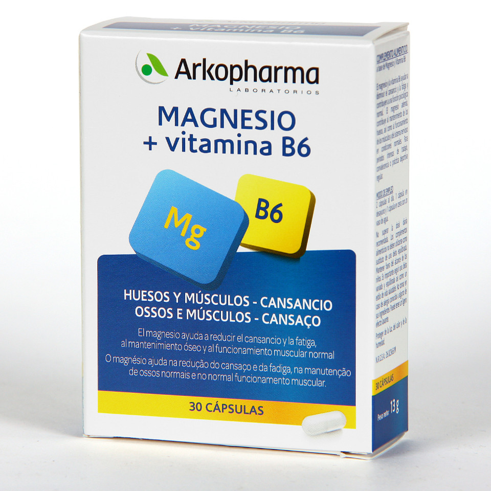 vitamin way magnesio con potasio y vitamina b6 prospecto
