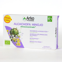 Arkopharma Alcachofa Hinojo 20 ampollas bebibles