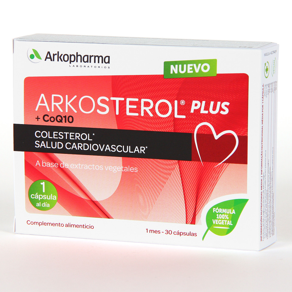 Arkopharma Arkosterol Plus 30 cápsulas Farmacia Jiménez