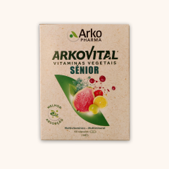 Arkovital Senior vitaminas vegetales 60 comprimidos