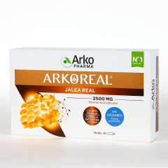 ArkoReal Jalea Real 2500 mg sin azúcar 20 ampollas