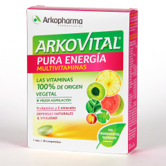 Arkovital Pura Energía Multivitaminas 30 comprimidos