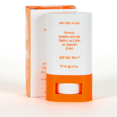 Arturo Alba Barra Solar Triple Acción Acabado Zero SPF 50+ PA+++