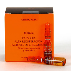 Arturo Alba Crema Rapsodia Alta Recuperación Factores de Crecimiento 50 ml REGALO Solución Nativa 2 Ampollas