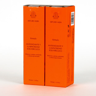 Arturo Alba Serum Antioxidante y Luminosidad SOD-Ferúlico Pack Duplo