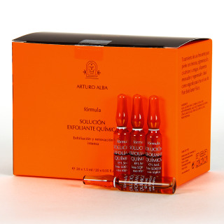 Arturo Alba Solución Exfoliante Química 20 ampollas REGALO Solución Nativa 2 Ampollas