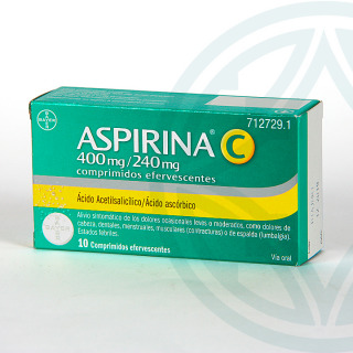 Aspirina C 10 comprimidos efervescentes
