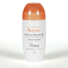 Avene Body Desodorante Roll-on Eficacia 24h 50 ml