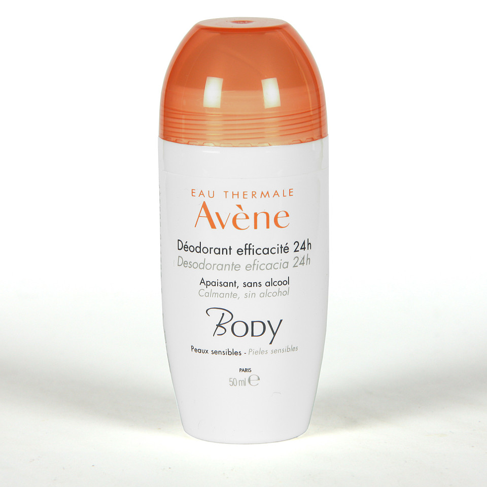Avene Body Desodorante Rollon Eficacia 24h 50 ml Farmacia Jiménez