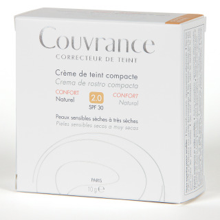 Avene Couvrance Crema Compacta Confort Natural 02