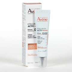 Avene Hyaluron Activ Retinal 0,05% Crema Micro-Lift Ojos y Labios 15 ml