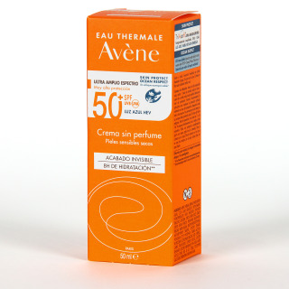 Avene Solar Crema sin perfume SPF50+ 50 ml