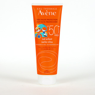 Avene Solar Leche SPF 50+ Especial Niños cara y cuerpo 250 ml