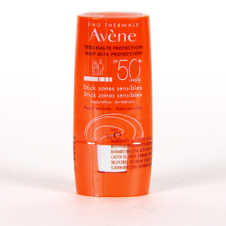 Avene Solar Stick SPF 50+ zonas sensibles 8 g
