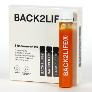 Back2life Recovery Shots Resaca 5 viales
