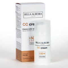 Bella Aurora CC Crema Color Antimanchas Extracubriente SPF50+ 30ml