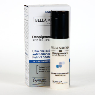 Bella Aurora Despigmenta 10 Ultra Emulsión Retinol Todo tipo de Manchas 30 ml
