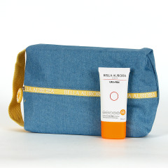 Bella Aurora PACK Fotoprotector Antimanchas Ultra-Mat SPF50 50ml con neceser de Regalo