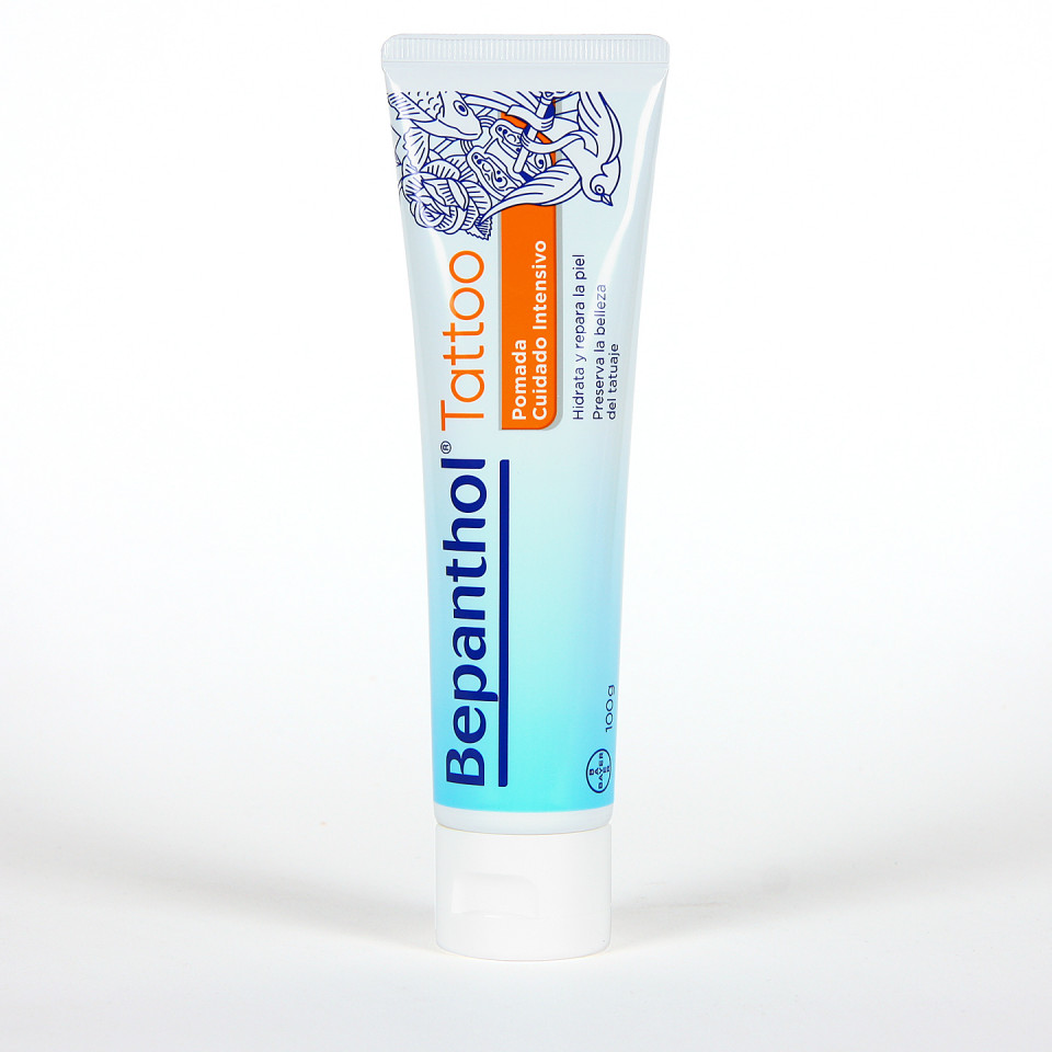 Bepanthol Tattoo Pomada Von Bayer – 100 G Pflegecreme Für Frische Tattoos Und Sensible Haut