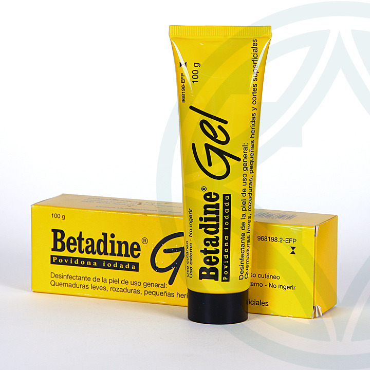 Betadine Gel Tópico 100 G Desinfectante Con Yodo Farmacia Jiménez