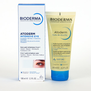 Bioderma Atoderm Intensive Eye Párpados Irritados 100 ml REGALO Minitalla Aceite de ducha