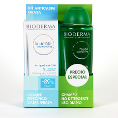Bioderma Nodé DS+ Champú + Nodé Champú fluido Pack precio especial