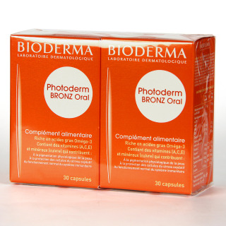 Bioderma Photoderm Bronz Oral  30 + 30 Cápsulas Bronceadoras Duplo