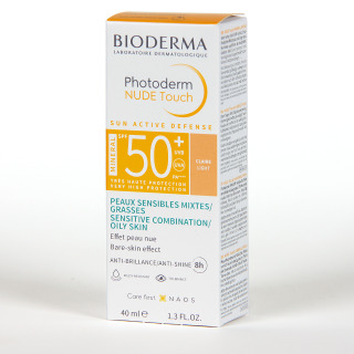 Bioderma Photoderm NUDE SPF 50+ Color Claro 40 ml