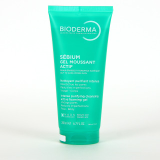 Bioderma Sebium Gel moussant Actif 200 ml