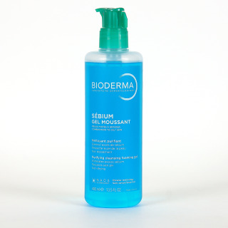 Bioderma Sébium Gel Moussant Dispensador 400 ml REGALO Sebium Gel moussant 100 ml