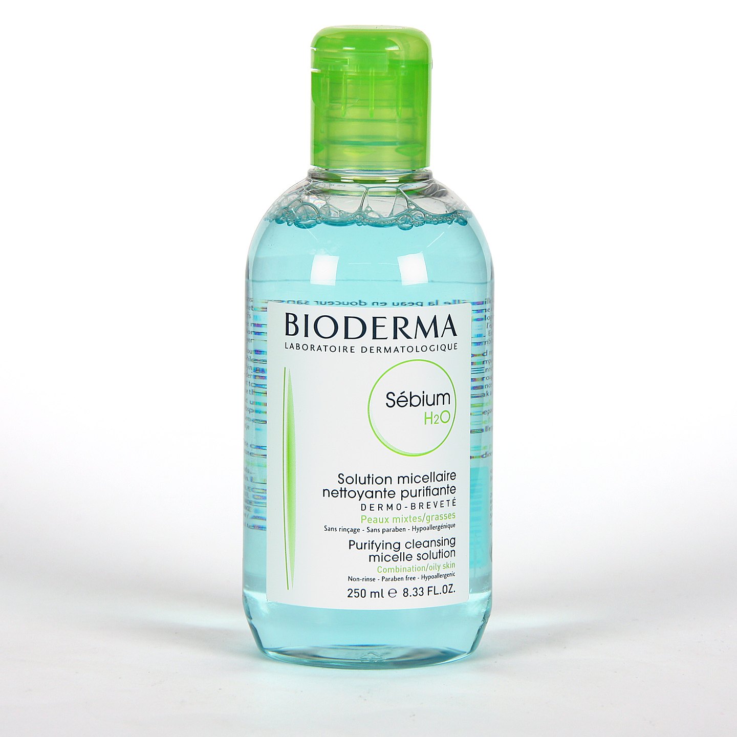 Agua Micelar Bioderma Sebium H2O Frasco X 250mL - Farmacias Cruz Verde