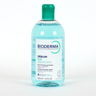 Bioderma Sébium H2O Agua Micelar Frasco 500 ml