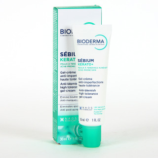 Bioderma Sebium Kerato+ Gel Crema 30 ml REGALO Sebium Gel moussant 100 ml