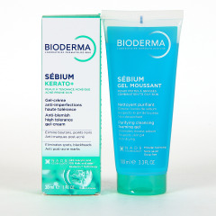 Bioderma Sebium Kerato+ Gel Crema 30 ml REGALO Sebium Gel moussant 100 ml