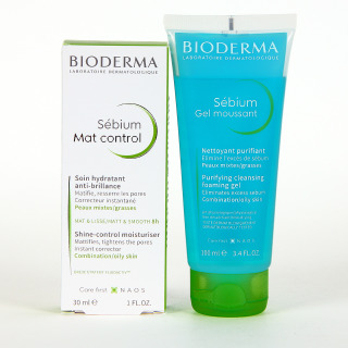Bioderma Sébium MAT Control 30 ml REGALO Sebium Gel moussant 100 ml