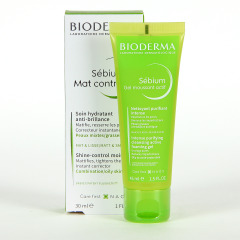 Bioderma Sébium MAT Control 30 ml REGALO Minitalla Sebium Gel Actif Limpiador