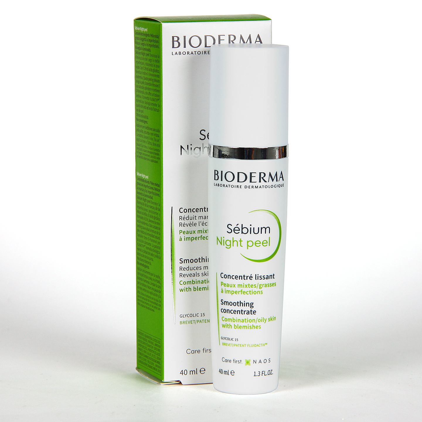 Sebium night peel. Bioderma Sebium Night Peel.