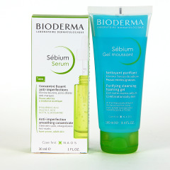 Bioderma Sebium Serum 30ml REGALO Sebium Gel moussant 100 ml