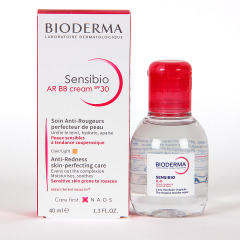 Bioderma Sensibio AR BB Cream SPF 30 40 ml REGALO Minitalla Sensibio Agua micelar