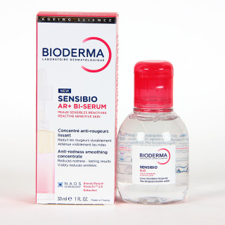 Bioderma Sensibio AR+ Bi-Serum Concentrado antirojeces 30ml REGALO Minitalla Agua micelar