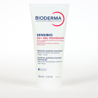 Bioderma Sensibio DS+ Gel Limpiador 200ml REGALO Minitalla Sensibio Agua micelar