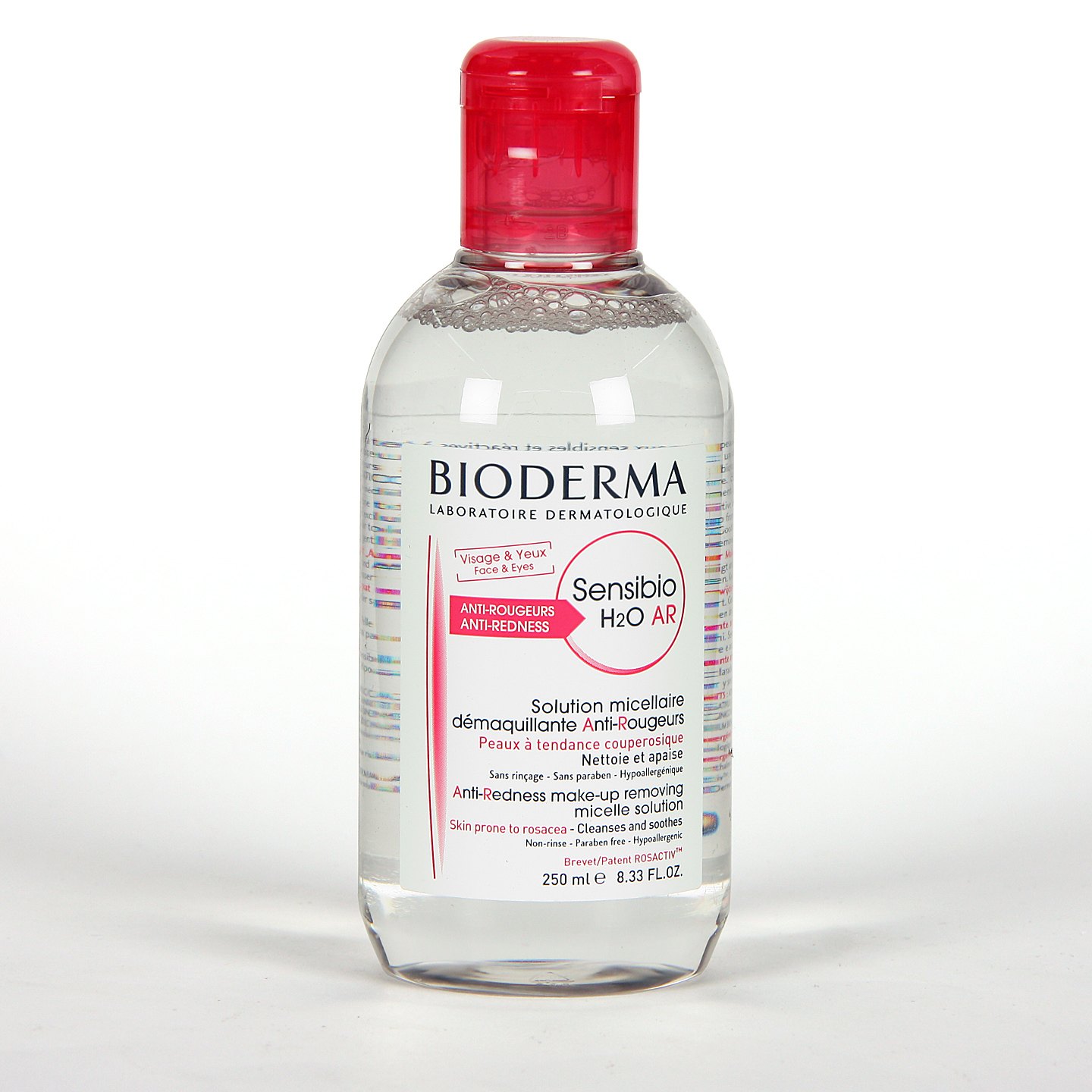Bioderma Sensibio H2O AR Solución micelar antirrojeces 250 ml, Rosácea