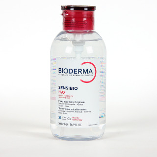 Bioderma Sensibio H2O PUMP Solución Micelar Piel Sensible Dosificador 500 ml