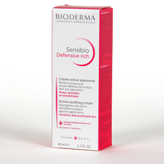 Bioderma Sensibio Defensive Crema Rica Hidratante 40 ml