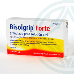 Bisolgrip Forte 10 sobres