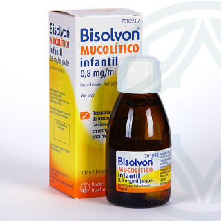 Bisolvon Mucolítico Infantil jarabe 100 ml